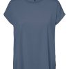 Donna VERO MODA T-Shirts | Vmava Plain Ss Top - T-Shirt