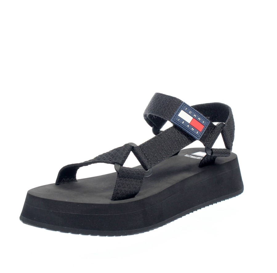 Donna TOMMY HILFIGER Sandali | Eva Sandal - Sandali Con Plateau In Tessuto