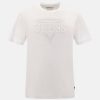 Uomo GUESS T-Shirts | Tee Embossed Guess - T-Shirt Logo In Rilievo