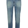 Uomo FRED MELLO Pantaloni | Pantalone In Felpa Effetto Denim Used