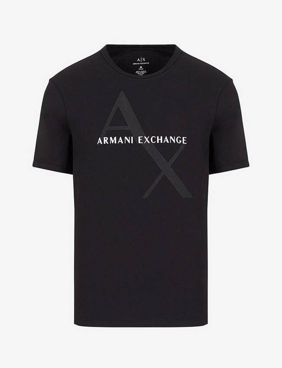 Uomo ARMANI EXCHANGE T-Shirts | Tee Basic Logo Centrale