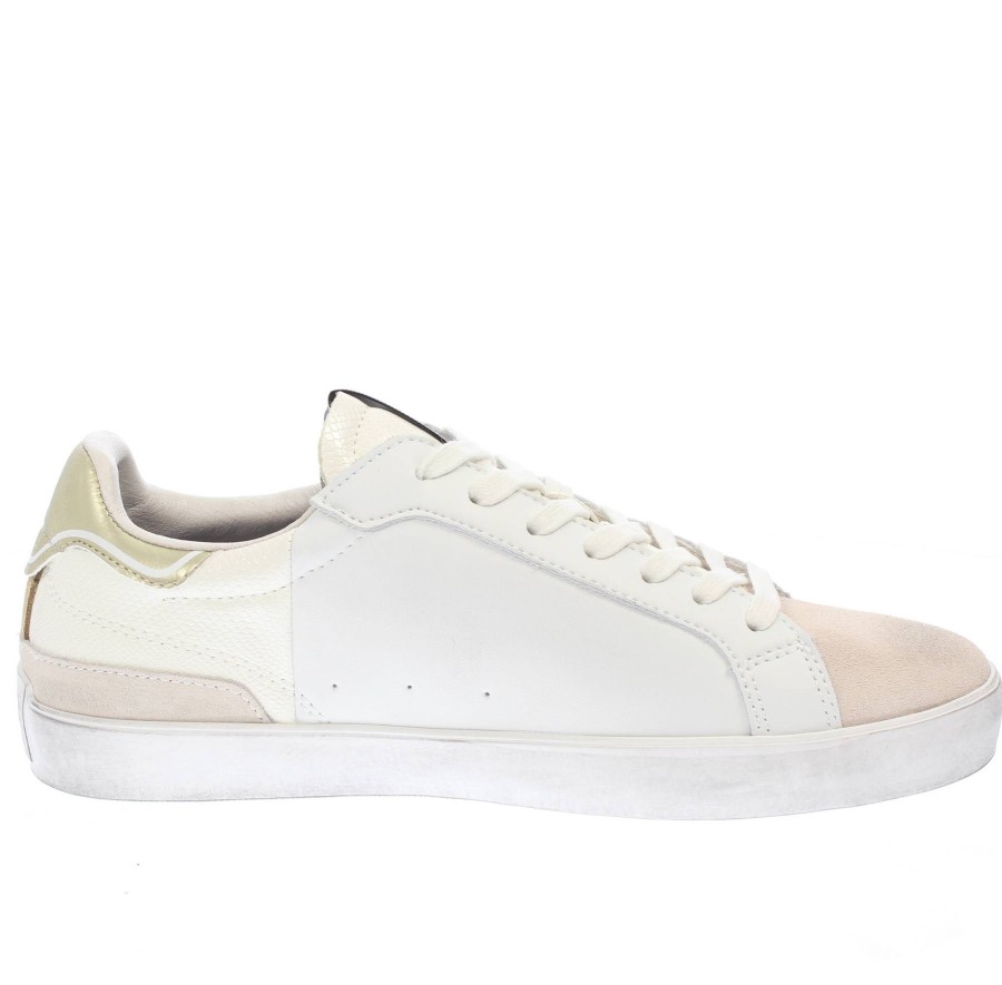 Donna PEPE JEANS Sneakers | Lane Moon - Sneakers Basse In Pelle E Suede