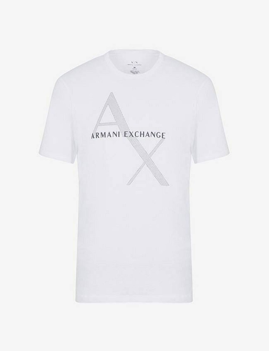 Uomo ARMANI EXCHANGE T-Shirts | Tee Basic Logo Centrale