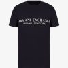 Uomo ARMANI EXCHANGE T-Shirts | T-Shirt Manica Corta Cotone Regular Fit