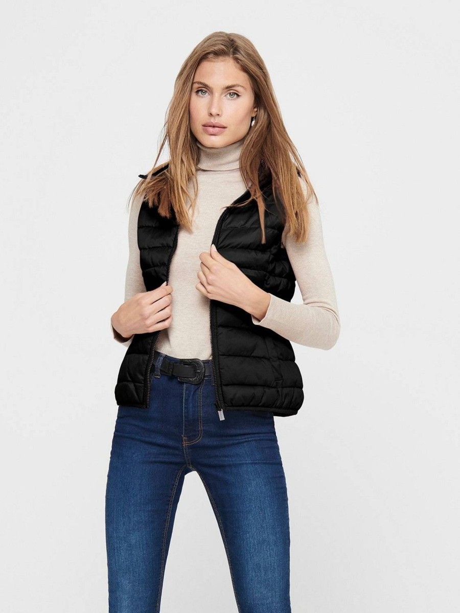 Donna ONLY Giubbotti E Cappotti | Newtahoe Hood Waistcoat Otw - Gilet Trapuntato