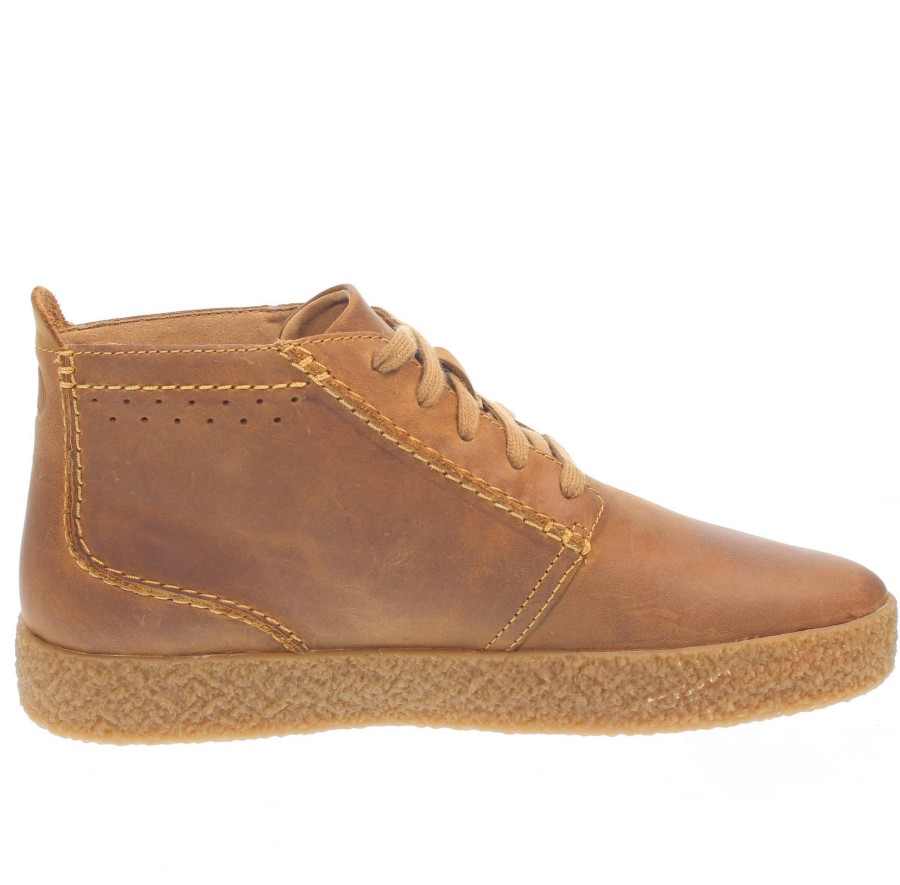 Uomo CLARKS Sneakers | Streethill Lace Mid - Sneakers Alte In Pelle