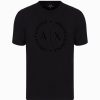 Uomo ARMANI EXCHANGE T-Shirts | T-Shirt A Manica Corta Con Logo