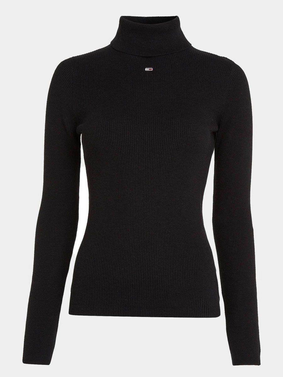 Donna TOMMY HILFIGER Pullover E Cardigan | Tjw Essential Turtleneck Sweater - Dolcevita