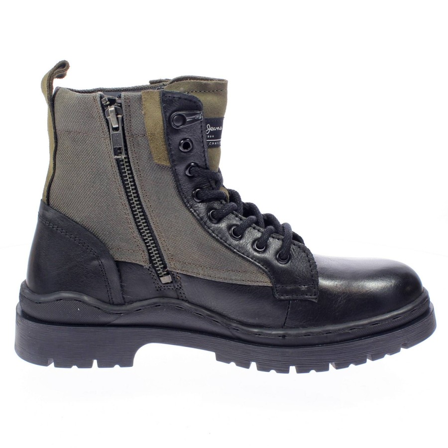 Uomo PEPE JEANS Stivaletti | Brad Boot Combi - Stivaletti In Pelle