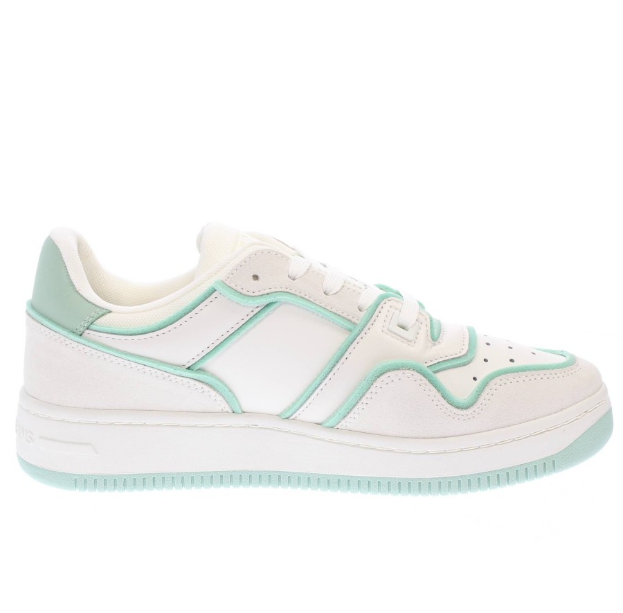 Donna TOMMY HILFIGER Sneakers | Retro Basket Foam Edge - Sneakers In Pelle