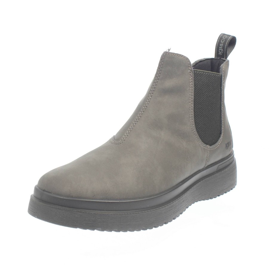 Uomo IGI & CO Stivaletti | Soko Green - Chelsea Boots In Pelle