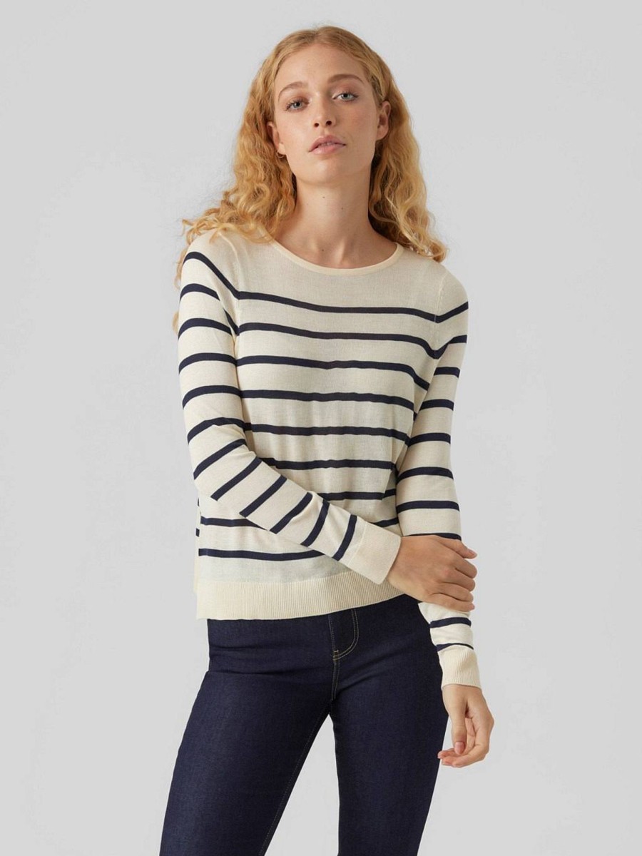 Donna VERO MODA Pullover E Cardigan | Vmnova Ls O-Neck Pullover