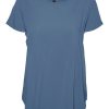 Donna VERO MODA T-Shirts | Bella Ss Top - T-Shirt Maniche Corte