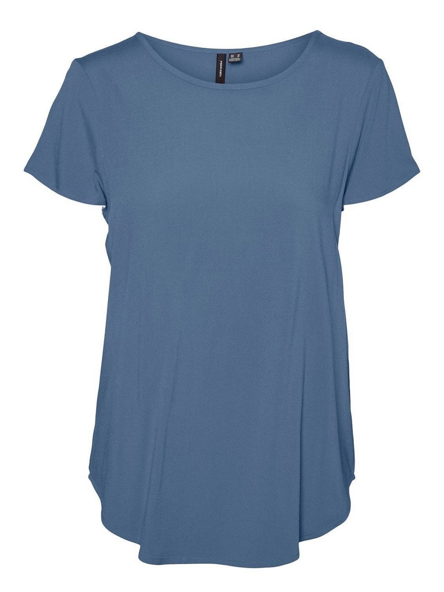 Donna VERO MODA T-Shirts | Bella Ss Top - T-Shirt Maniche Corte