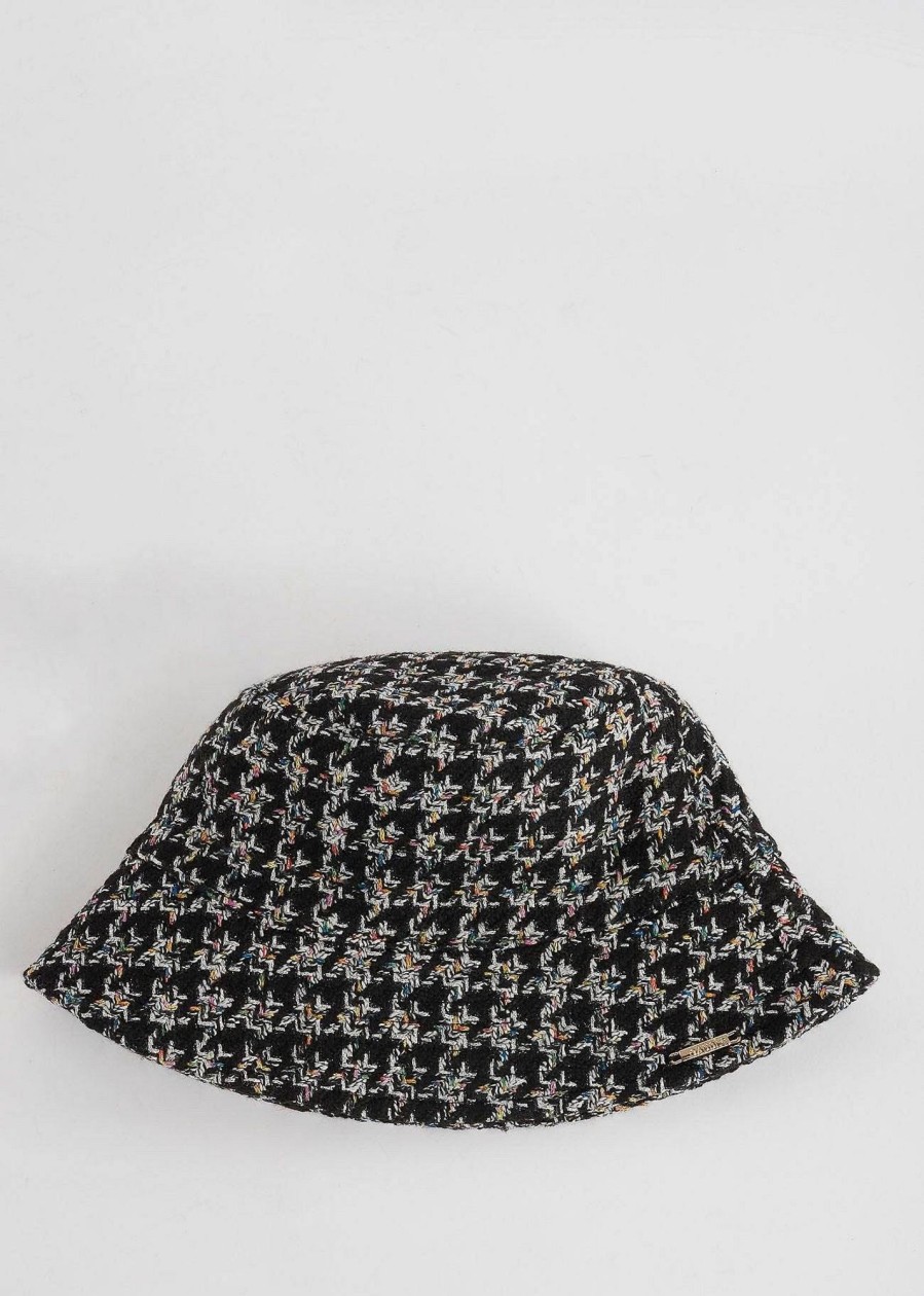 Donna GAUDI' Cappelli | Amy Cap - Cappello Bucket Pied De Poule