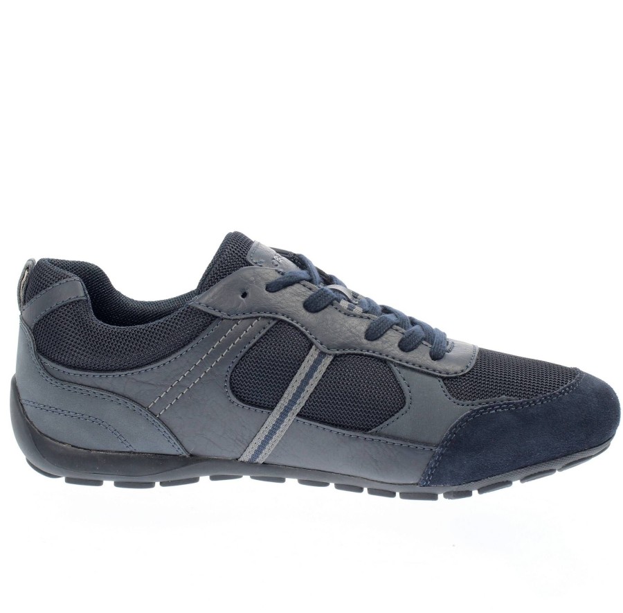 Uomo GEOX Sneakers | Ravex A - Sneakers Traspiranti In Mesh