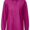 Donna CECIL Camicie | Solid Cotton Blouse - Camicia Tinta Unita