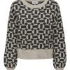 Donna ONLY Pullover E Cardigan | Geo Life Ls Pullover - Pullover Jacquard