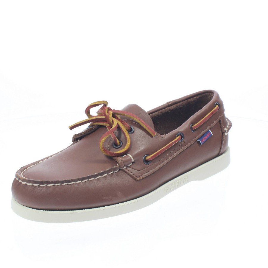 Uomo SEBAGO Scarpe Da Barca | Docksides Portland - Vela In Pelle