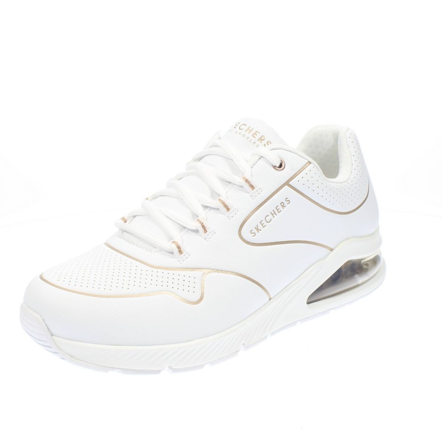 Donna SKECHERS Sneakers | Uno 2 Golden Trim - Sneakers Con Memory Foam