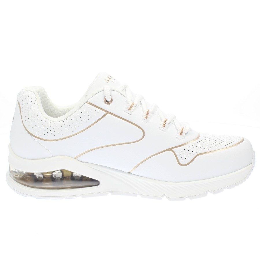 Donna SKECHERS Sneakers | Uno 2 Golden Trim - Sneakers Con Memory Foam