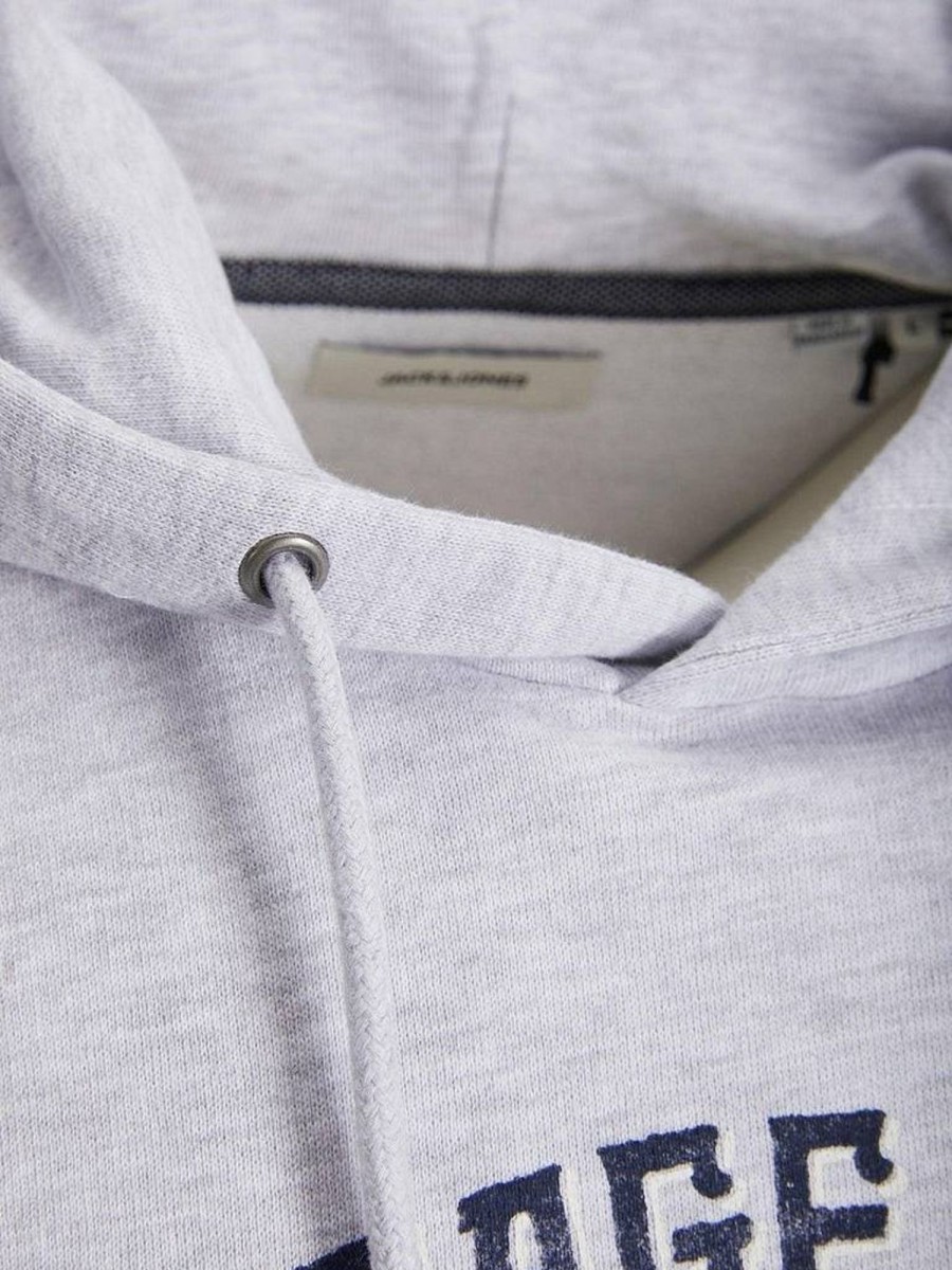 Uomo JACK & JONES Felpe | Jjaaron Hood Sweat - Felpa Con Cappuccio