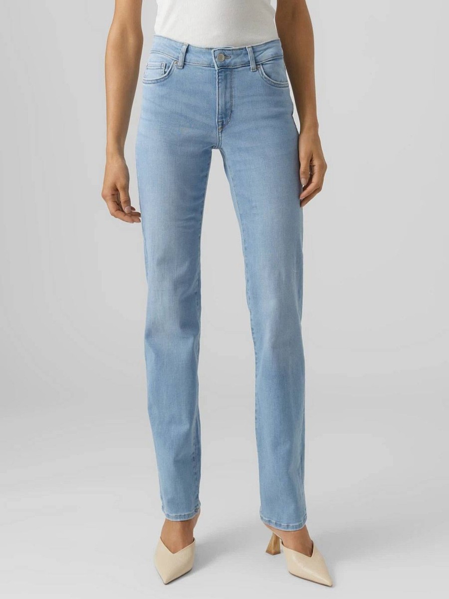 Donna VERO MODA Denim Jeans | Daf Mr Straight Jeans