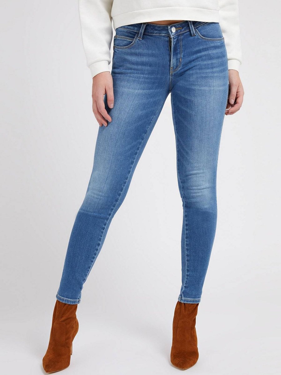 Donna GUESS Denim Jeans | Curve X - Pantalone Denim Modellante