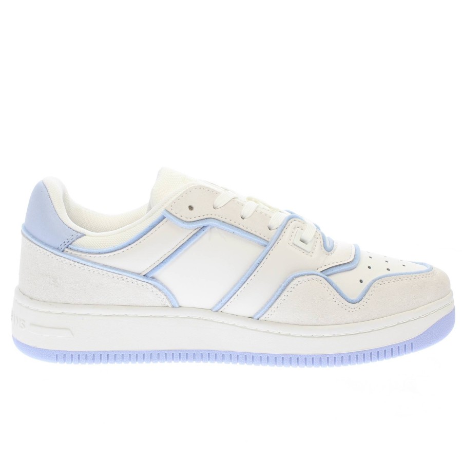 Donna TOMMY HILFIGER Sneakers | Retro Basket Foam Edge - Sneakers In Pelle