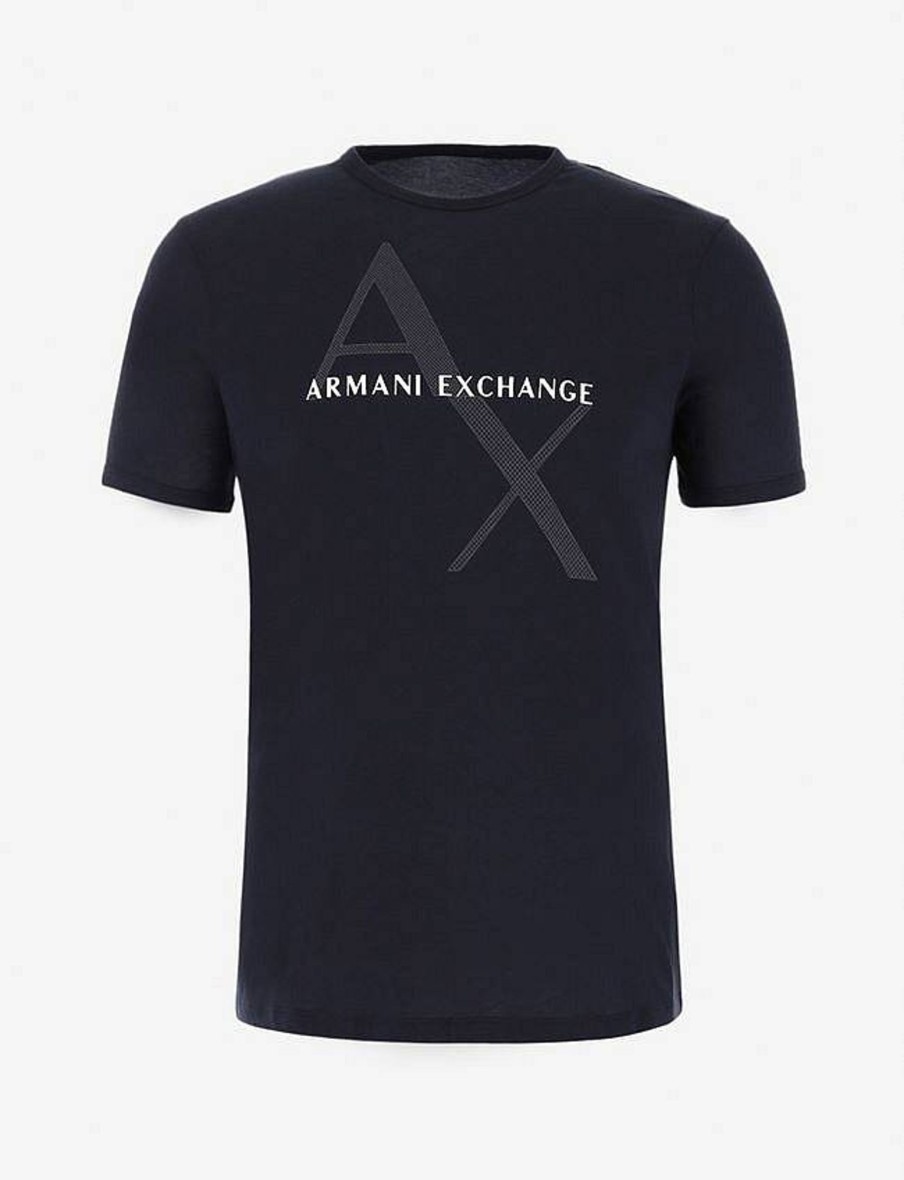 Uomo ARMANI EXCHANGE T-Shirts | Tee Basic Logo Centrale