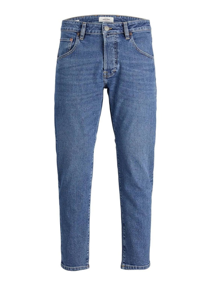 Uomo JACK & JONES Denim Jeans | Juifrank Juleen Cj 353 Cropped - Jeans