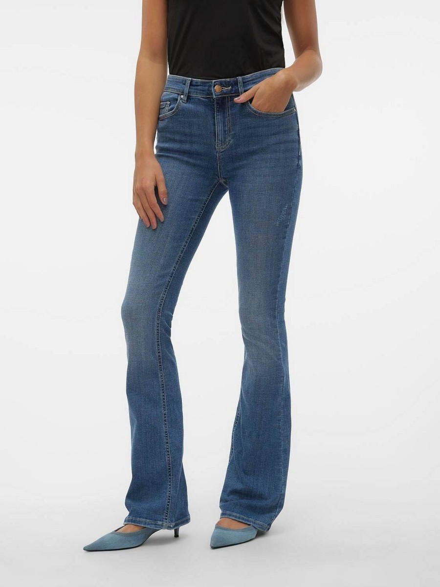 Donna VERO MODA Denim Jeans | Flash Mr Flared Jeans