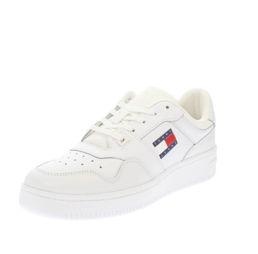 Uomo TOMMY HILFIGER Sneakers | Tjm Retro Basket - Sneakers In Pelle