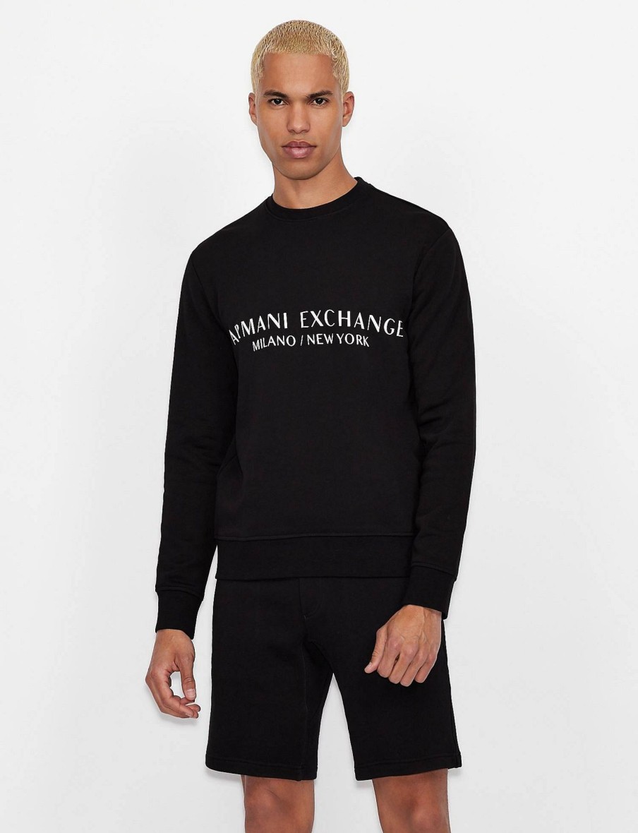 Uomo ARMANI EXCHANGE Felpe | Felpa Girocollo Logo