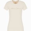 Donna ARMANI EXCHANGE T-Shirts | T-Shirt Con Logo Strass