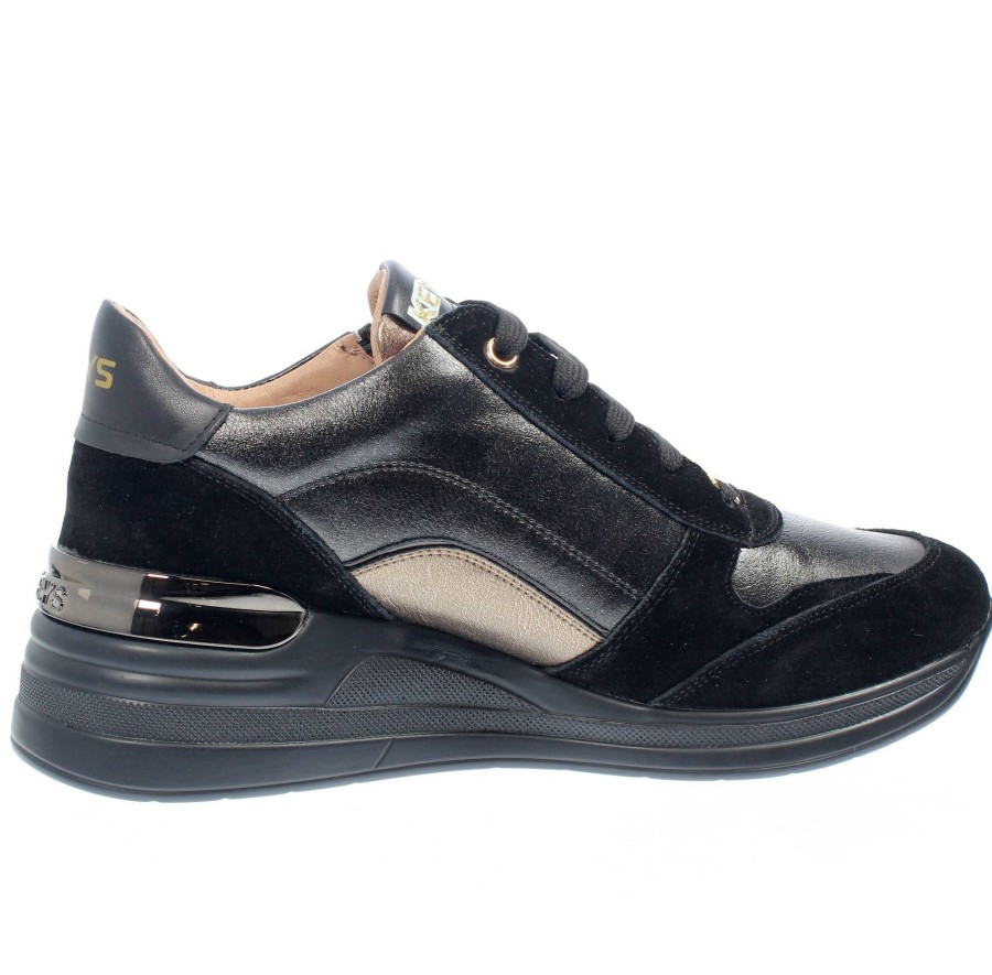 Donna KEYS Sneakers | Sneakers In Pelle Con Zeppa