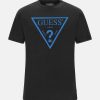 Uomo GUESS T-Shirts | Tee Reflective Logo - T-Shirt Triangolo Logo