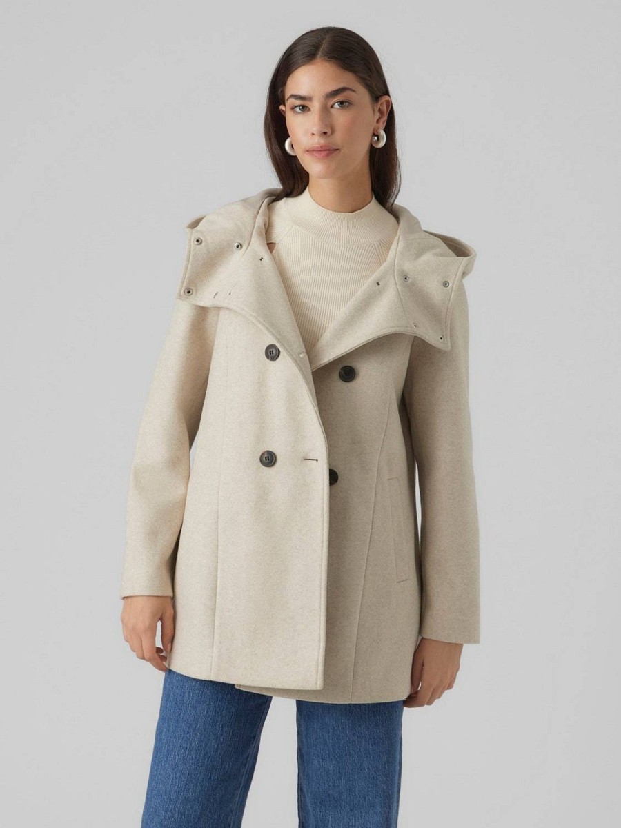 Donna VERO MODA Giubbotti E Cappotti | Fortune Shila Jacket - Cappotto Doppiopetto