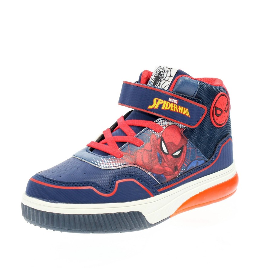 Junior DISNEY Sneakers | Spiderman - Sneakers Alte Con Luci Led E Strappo