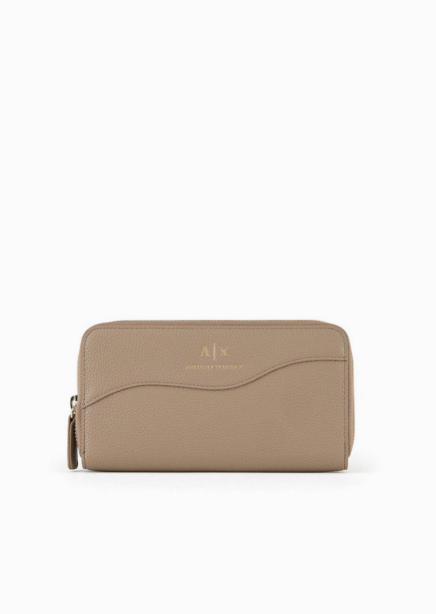 Donna ARMANI EXCHANGE Portafogli E Portacarte | Wallet Zip Around - Portafoglio