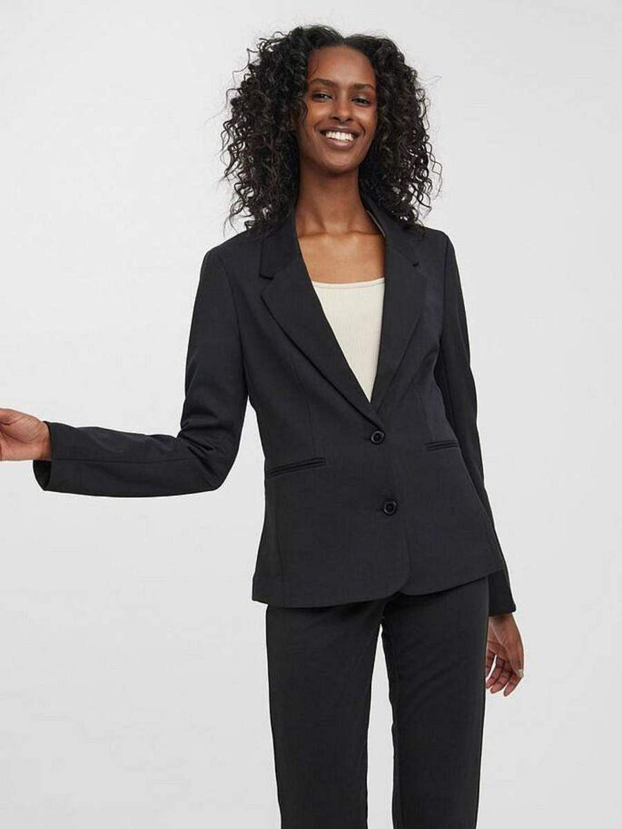 Donna VERO MODA Giacche E Blazer | Lucca Ls Slim Jersey Blazer - Giacca