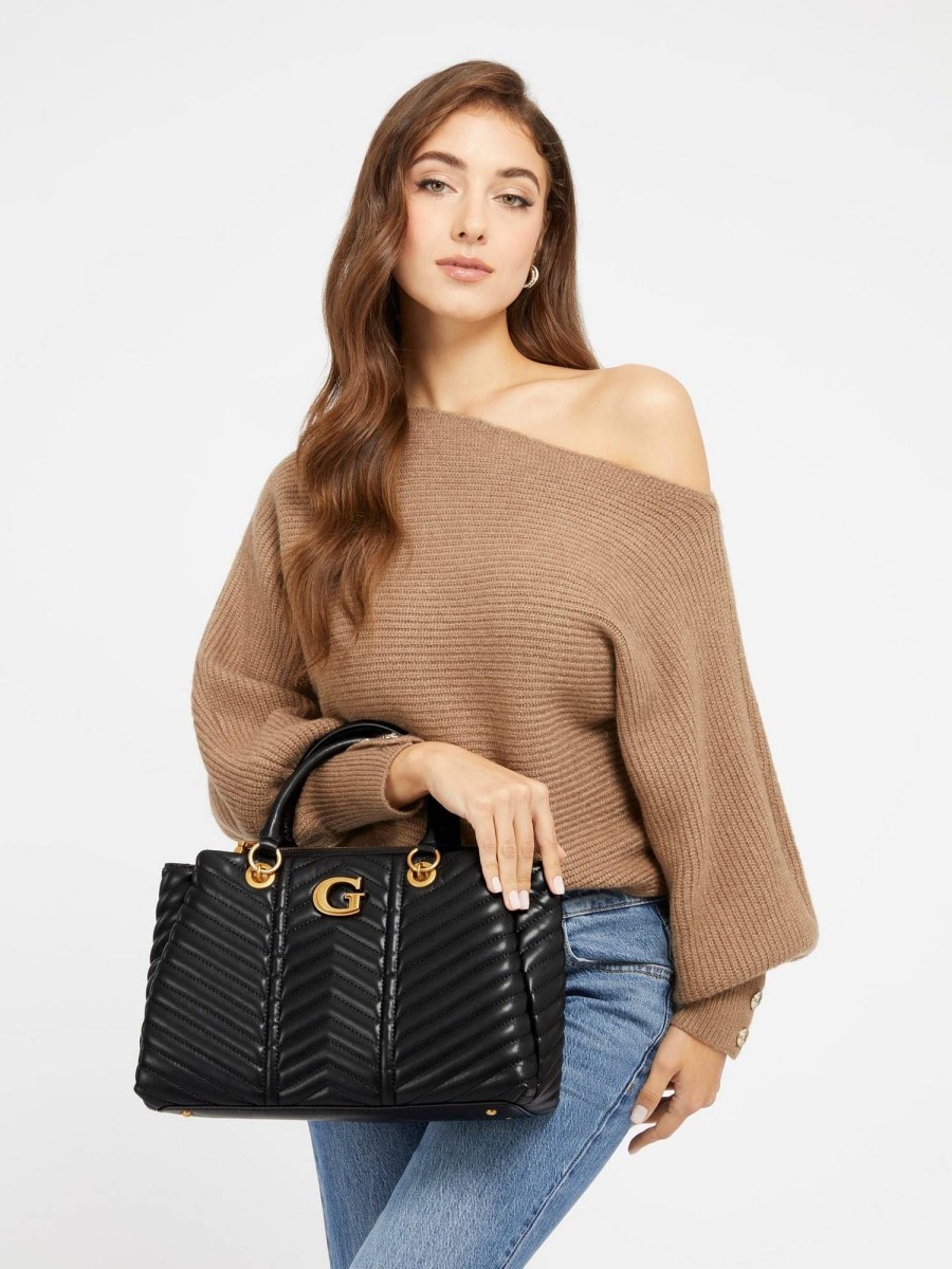 Donna GUESS Borse A Mano | Lovide Satchel - Borsa A Mano Trapuntata