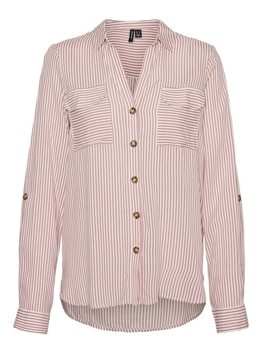 Donna VERO MODA Camicie | Bumpy L/S Shirt - Blusa