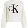 Donna CALVIN KLEIN JEANS Pullover E Cardigan | Blown Up Ck Loose Sweater - Maglione Collo Alto