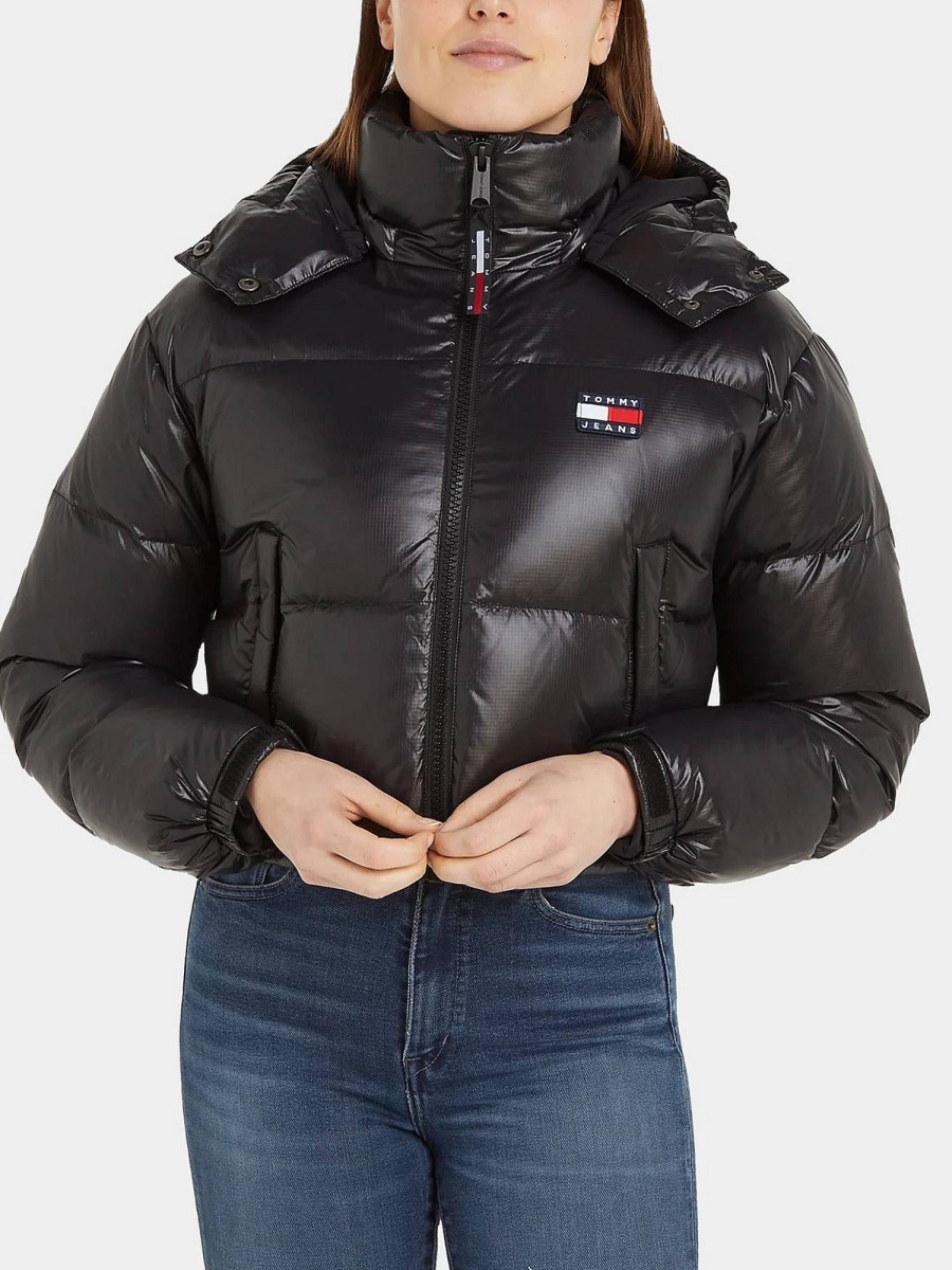 Donna TOMMY HILFIGER Giubbotti E Cappotti | Tjw Crp Alaska Puffer - Piumino Corto Con Cappuccio