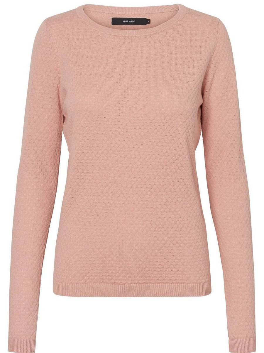 Donna VERO MODA Pullover E Cardigan | Care Structure O Neck - Pullover