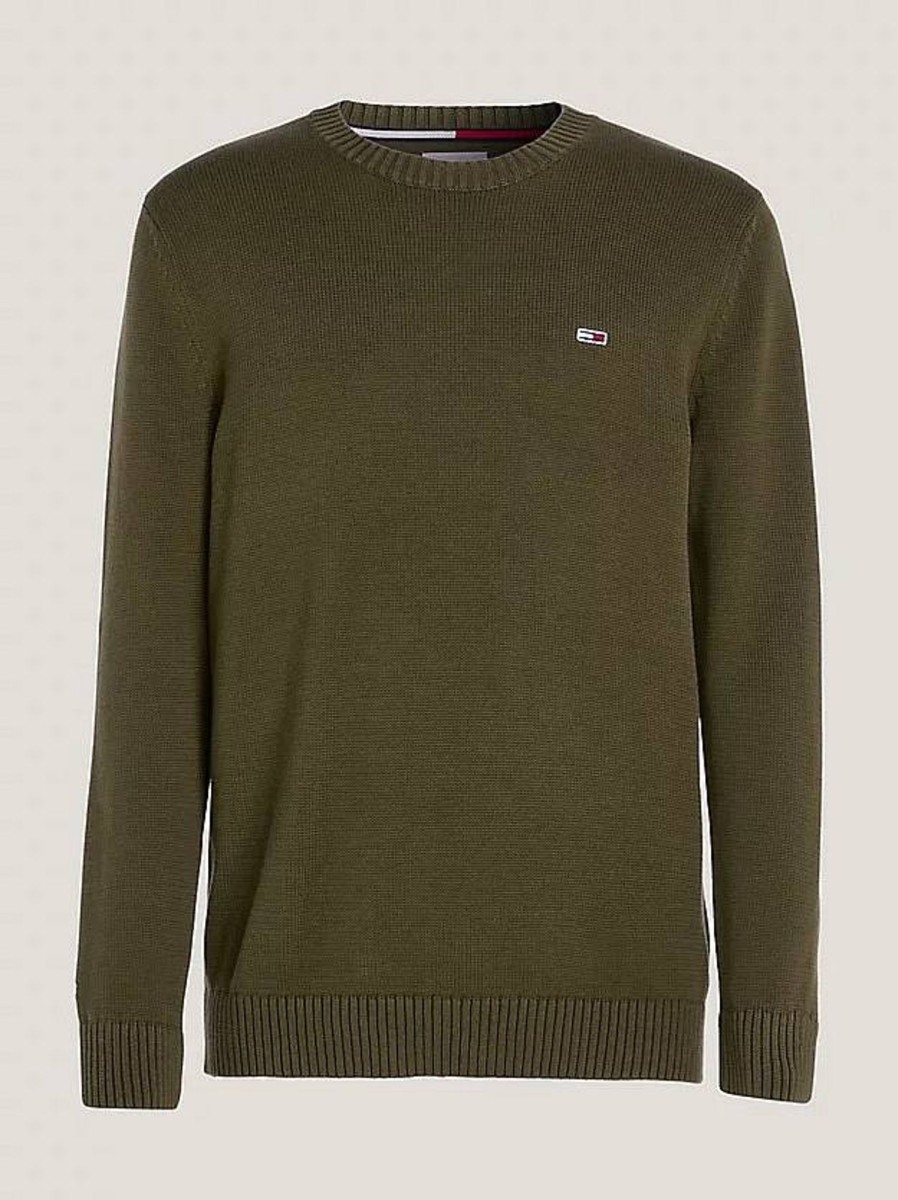 Uomo TOMMY HILFIGER Maglieria | Tjm Essential Crew Neck Sweater