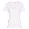 Donna CALVIN KLEIN JEANS T-Shirts | Monologo Slim Tee - T-Shirt A Manica Corta