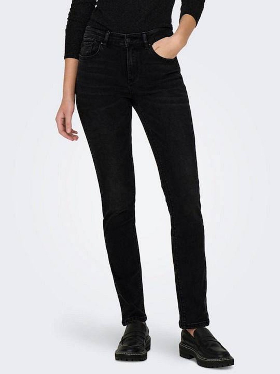 Donna ONLY Denim Jeans | Denim Sui Mid Slim - Jeans