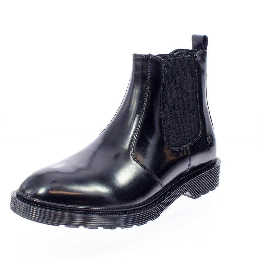 Uomo GIAN MARCO VENTURI Stivaletti | Chelsea Boots In Sintetico Abrasivato